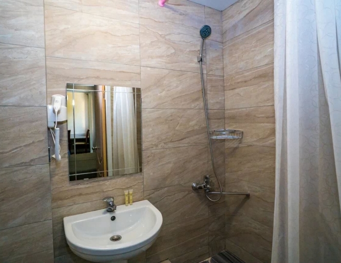 2-х местный 1-но комнатный «Стандарт» без балкона Корпус №1 - Отель «Родина» Новый Афон