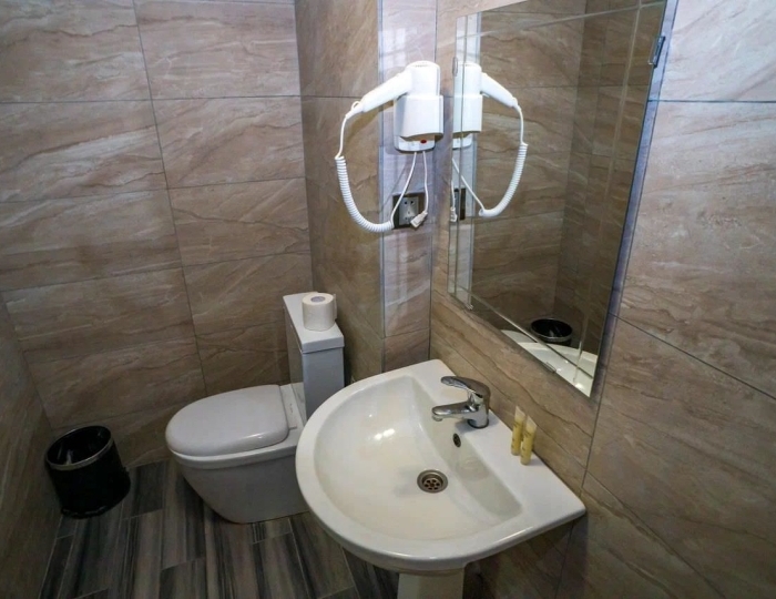 2-х местный 1-но комнатный «Стандарт» без балкона Корпус №1 - Отель «Родина» Новый Афон