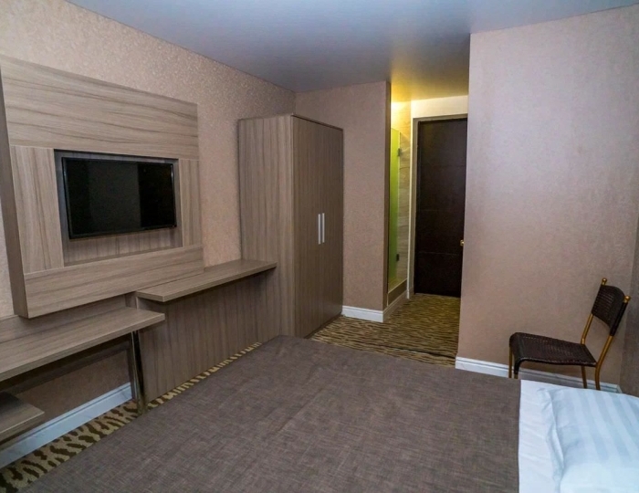 2-х местный однокомнатный «Стандарт» с балконом и доп. местом Корпус №1 - Отель «Родина» Новый Афон