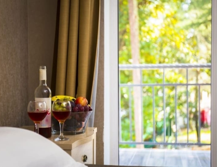 2-х местный 1-но комнатный «Стандарт» с балконом, вид на парк Корпус №1 - Отель «Родина» Новый Афон