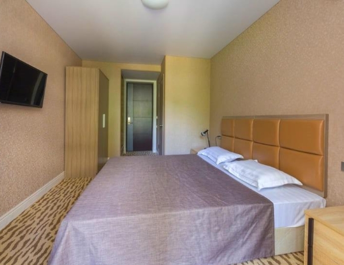 2-х местный 1-но комнатный «Стандарт» с балконом и доп. местом, вид на парк Корпус №1 - Отель «Родина» Новый Афон