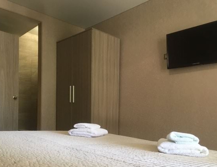 4-х местный 2-х комнатный номер «Стандарт» без балкона Корпус №1 - Отель «Родина» Новый Афон